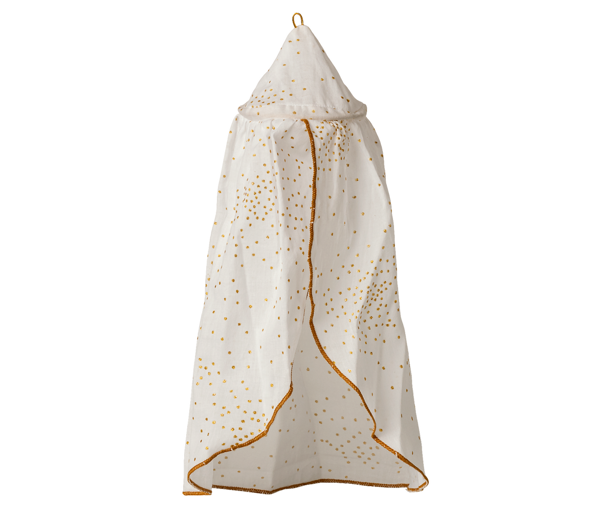 Maileg Miniature Bed Canopy Off White