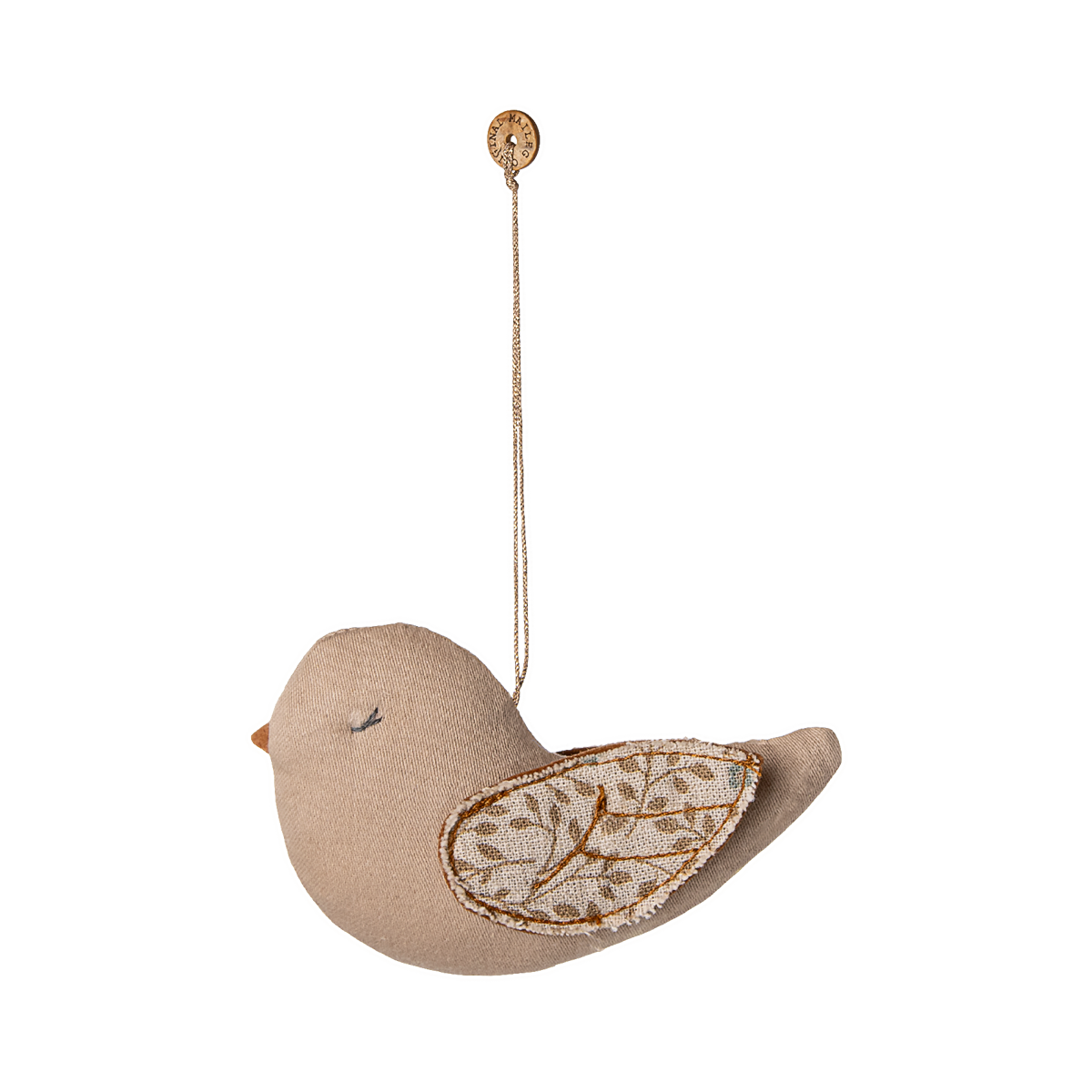 Maileg Fabric Ornament, Bird Branches - Blue