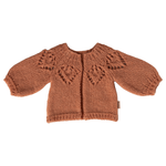 Maileg Knitted Cardigan Vintage Rose Size 3 Bunny