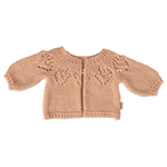 Maileg Knitted Cardigan,Light Rose Size 4 Bunny
