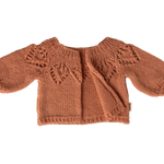 Maileg Knitted Cardigan Vintage Rose Size 4 Bunny