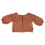 Maileg Knitted Cardigan Vintage Rose Size 4 Bunny