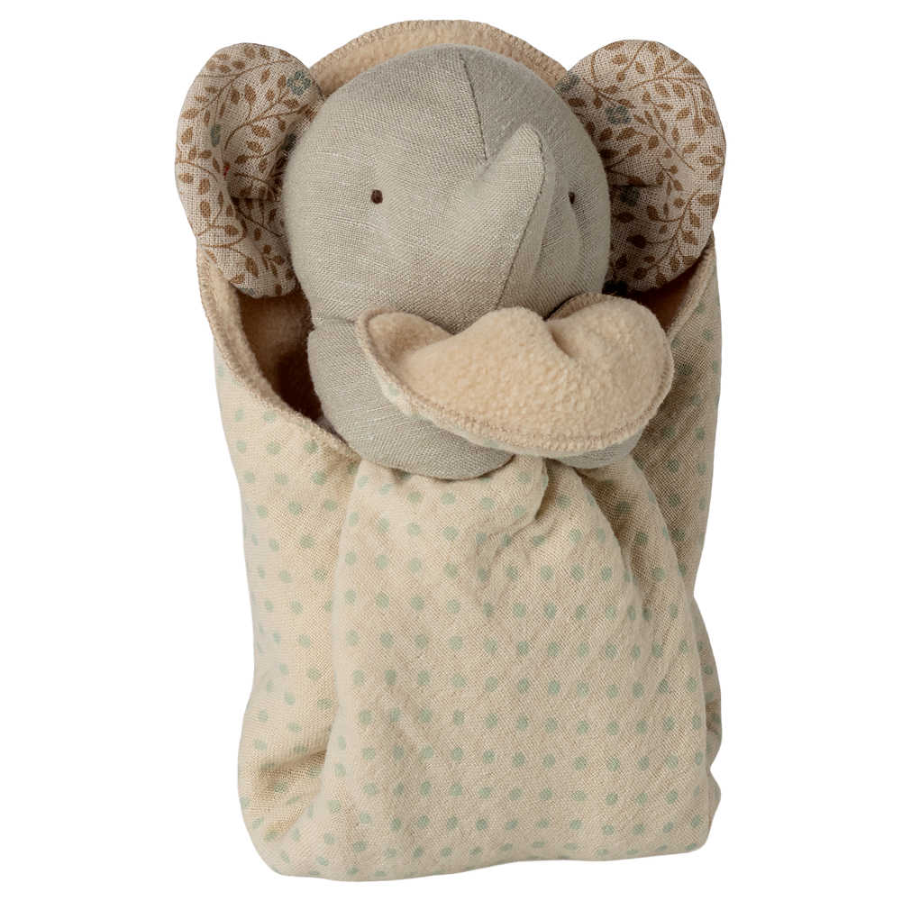 Maileg Lullaby Friends Mini Elephant Iron Grey