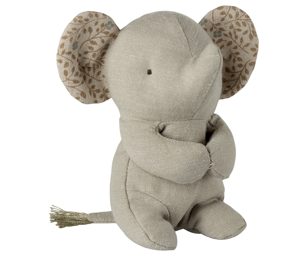 Maileg Lullaby Friends Mini Elephant Iron Grey