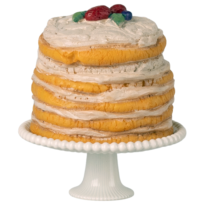Maileg Party Cake and Cake Stand Mouse