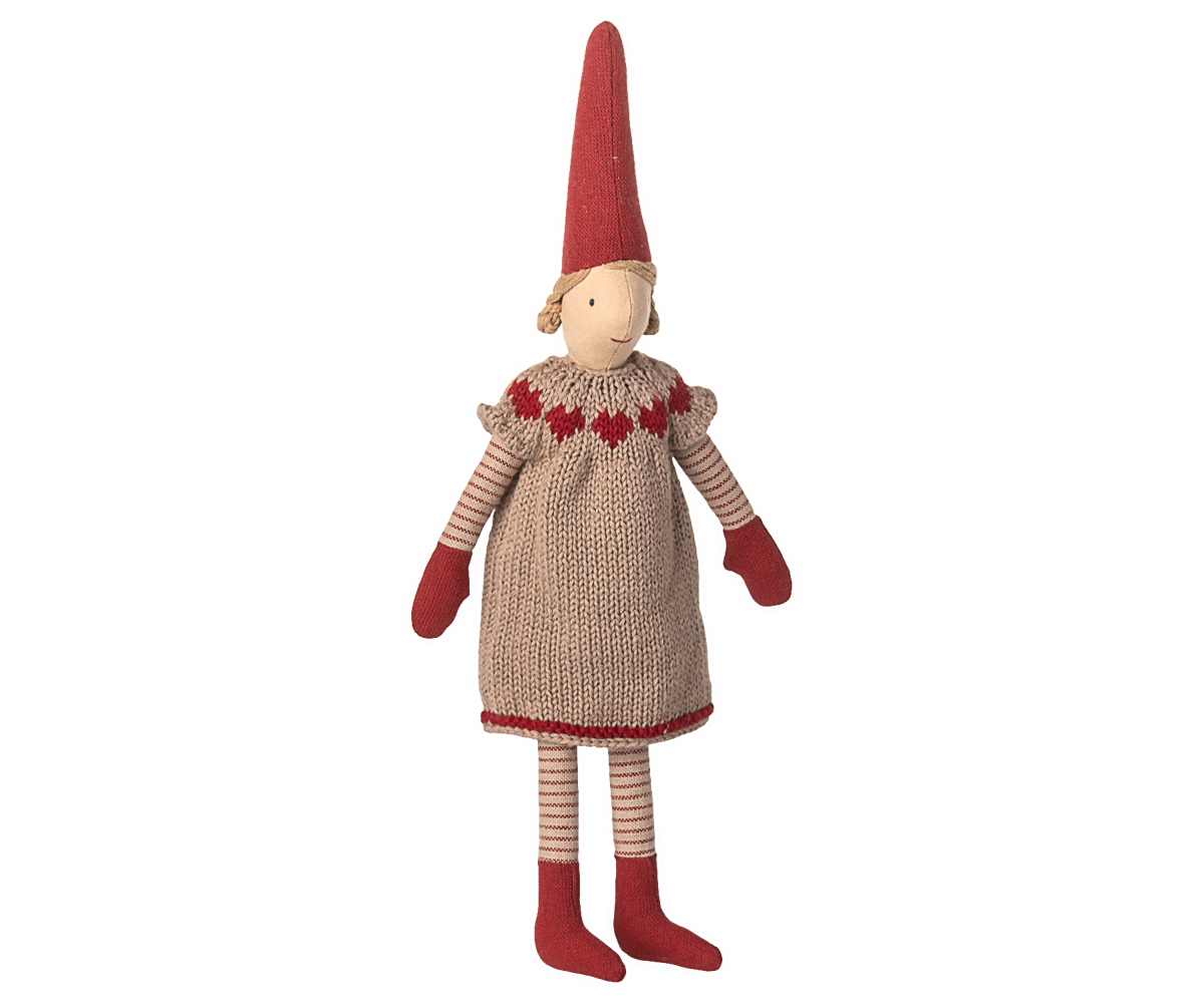 Maileg Pixy Size 2 Girl Knitted Dress