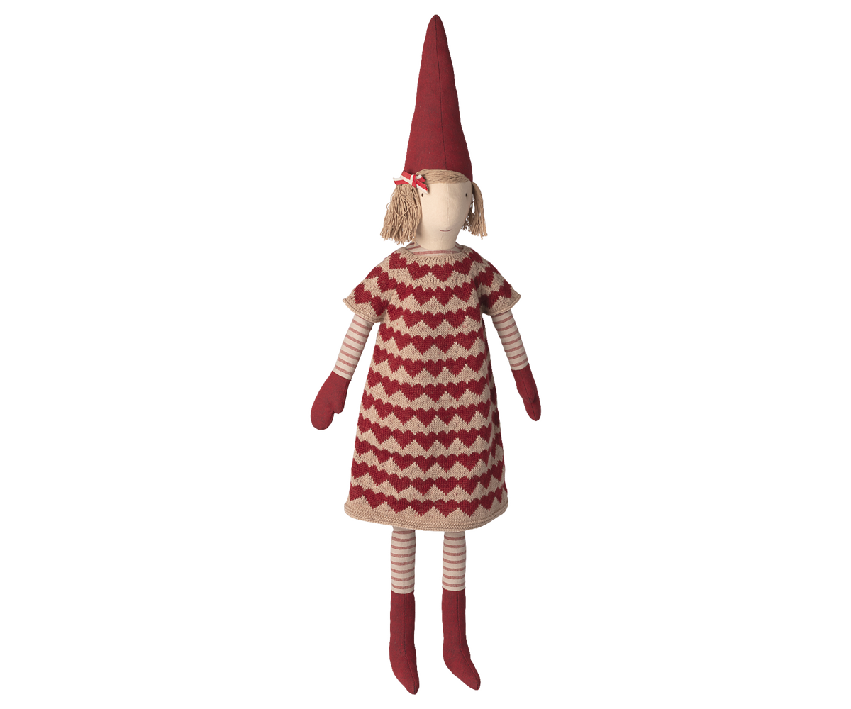 Maileg Pixy Size 5 Girl Knitted Dress