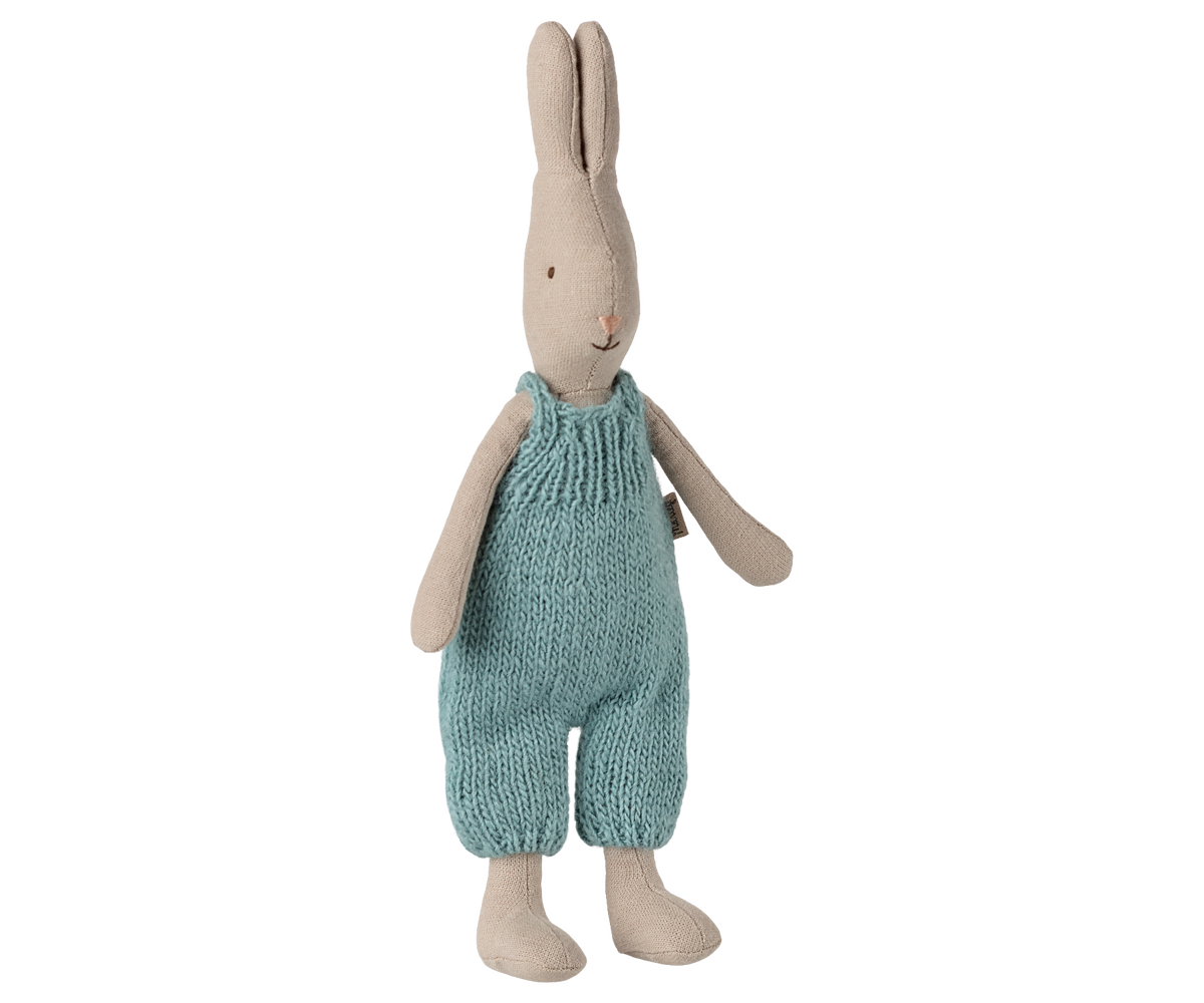 Maileg Rabbit Size 1 Classic Knitted Overall