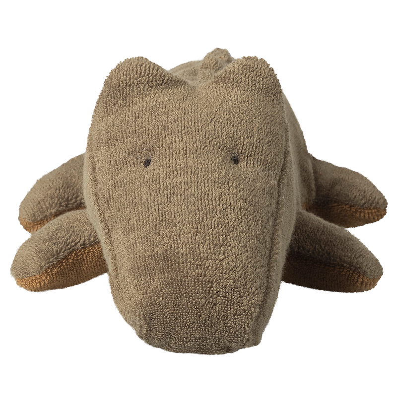 Maileg Safari Friends Small Crocodile Olive Green detail