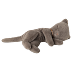 Maileg Sleeping Kitten Plush Small Grey