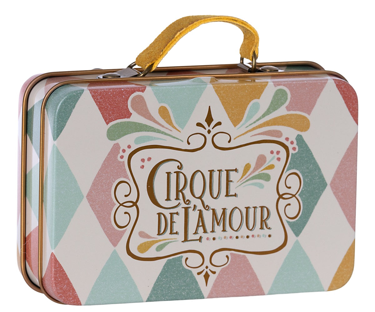 Maileg Small Suitcase Harlequin