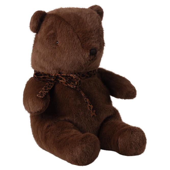 Maileg Teddy Bear Plush Medium Dark Chocolate