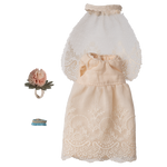 Maileg Wedding Dress Mum Mouse