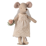 Maileg Wedding Mice Couple in Box Mum