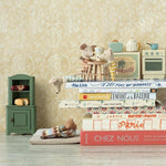Maileg Corner Cabinet, Mouse - Light Green