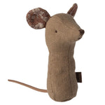 Maileg Lullaby Friends, Mouse Rattle - Light Umber