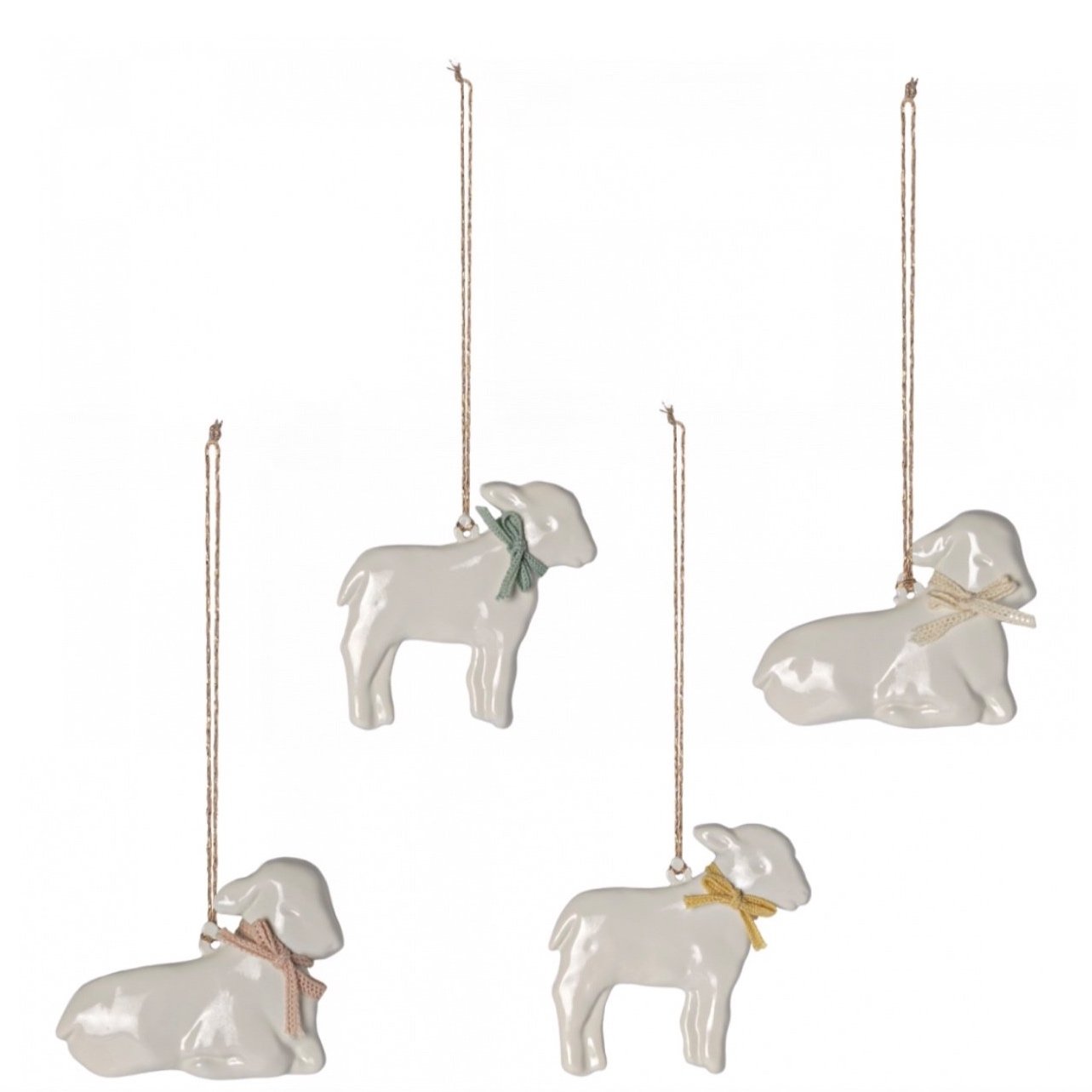 Maileg Metal Ornament, Lamb - Assorted