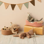 Maileg Cosy Basket, Medium - Coral