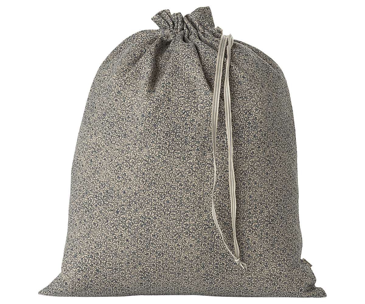 Maileg Bag, Large - Plumeria, Sand/Petrol