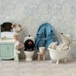 Maileg Bathtub, Mouse in Bathroom