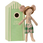 Maileg Beach Mice, Dad in Cabin de Plage