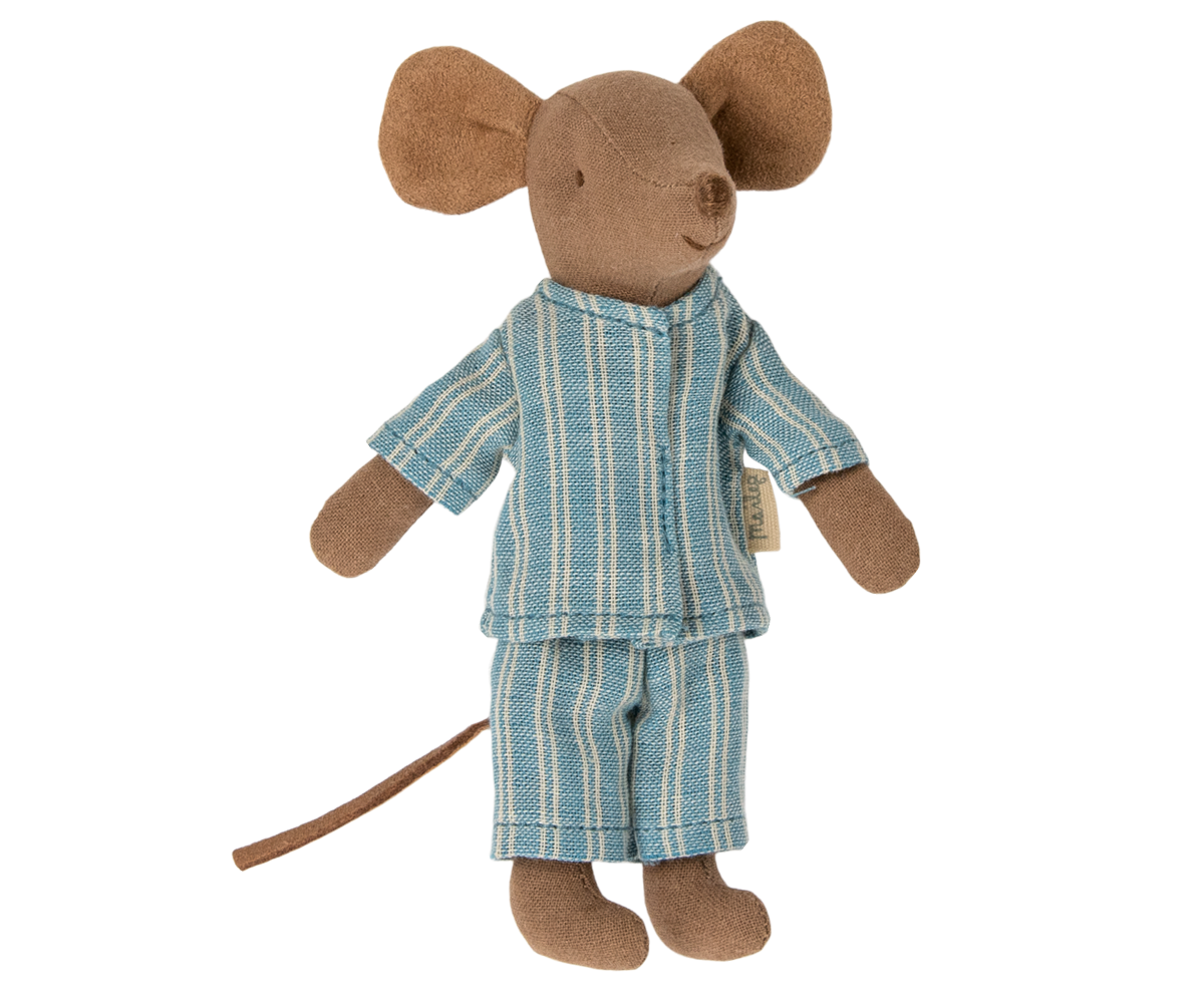 Maileg Big Brother Mouse in Matchbox - Brown