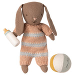 Maileg Bunny Set Micro Brown and Dusty Rose
