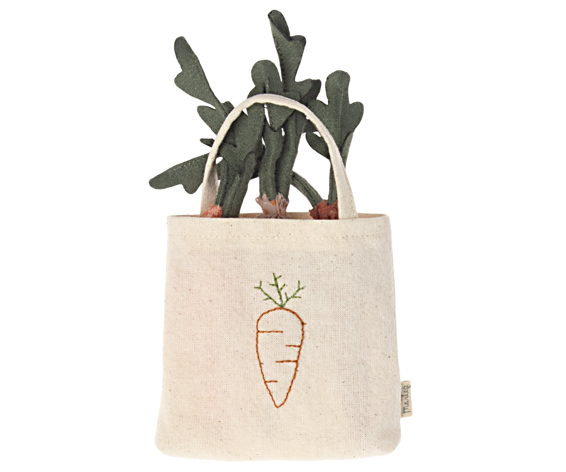 Maileg Carrots in Shopping Bag, Mini