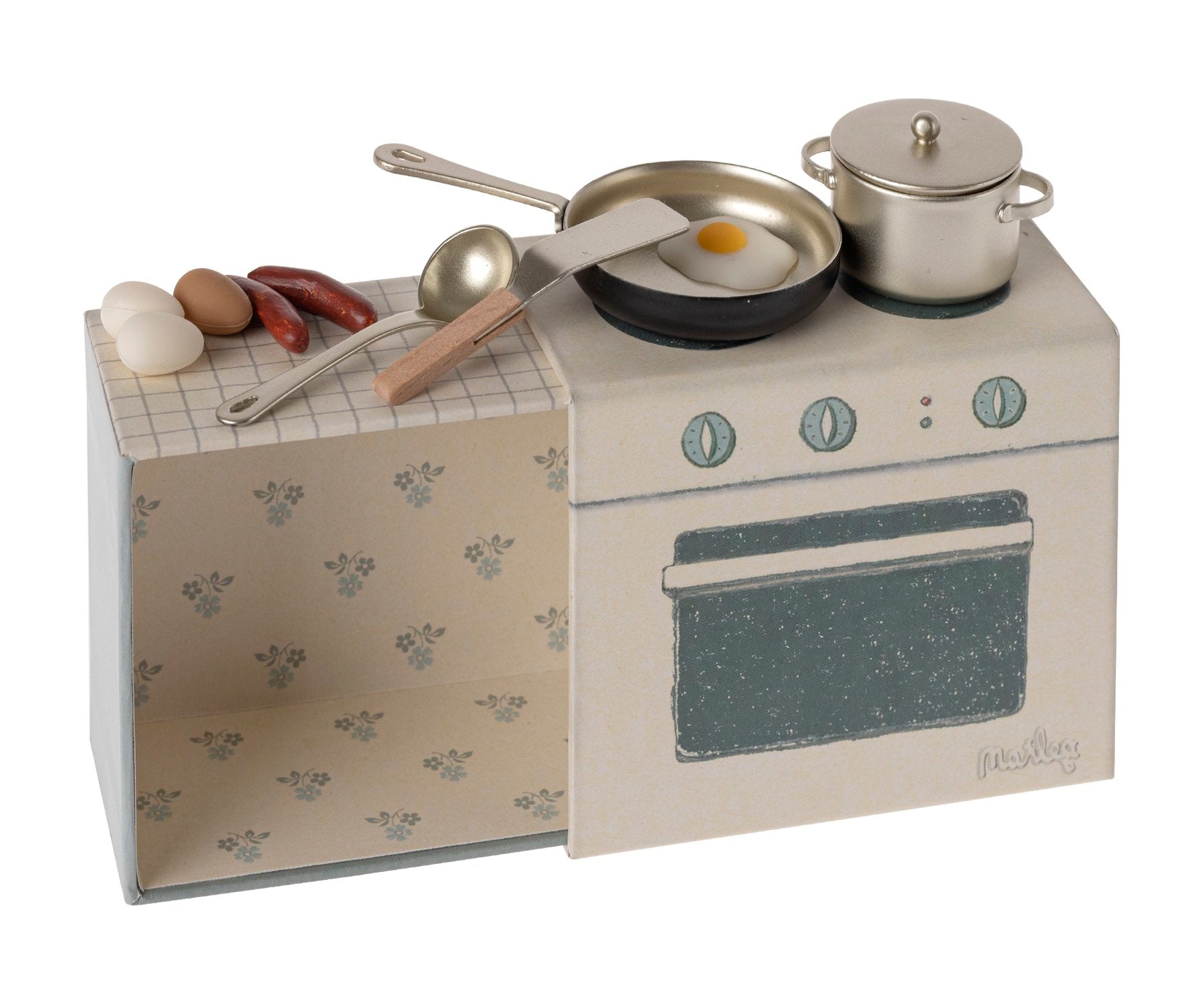Maileg Cooking Set, Mouse