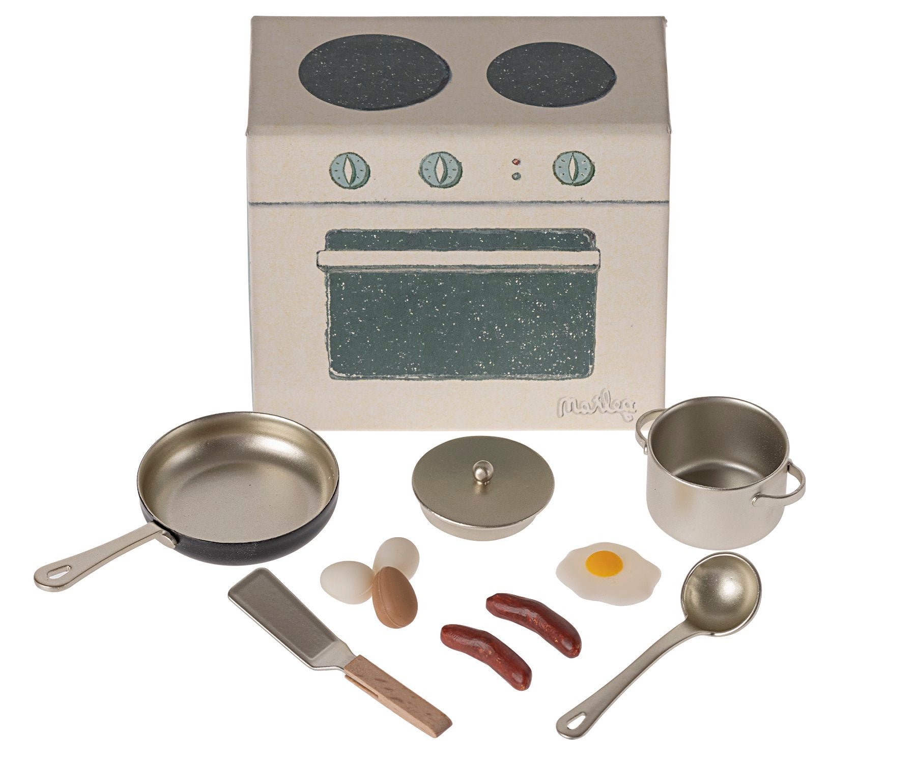 Maileg Cooking Set, Mouse