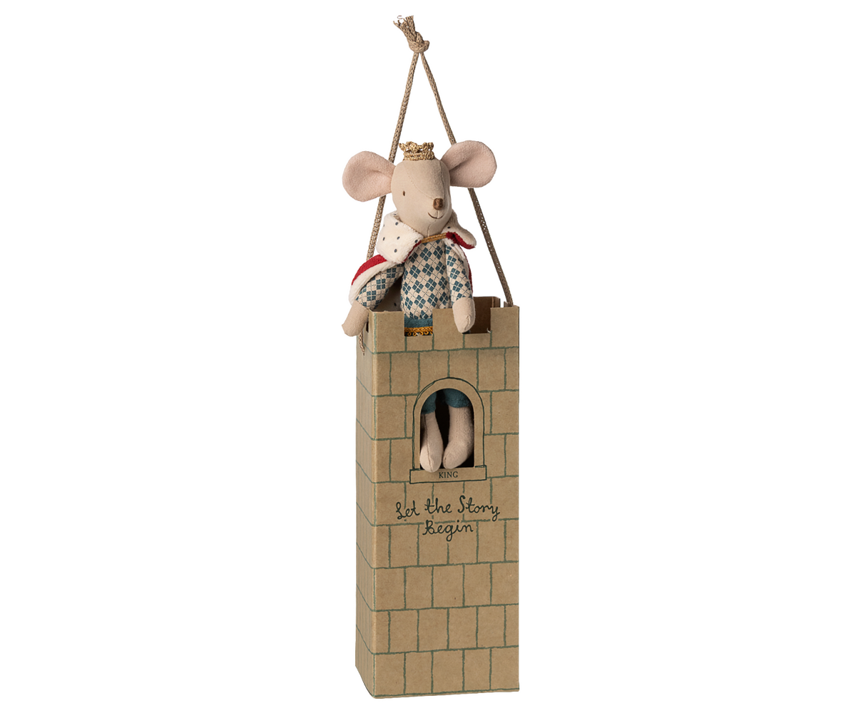 Maileg King Mouse Dad in Box