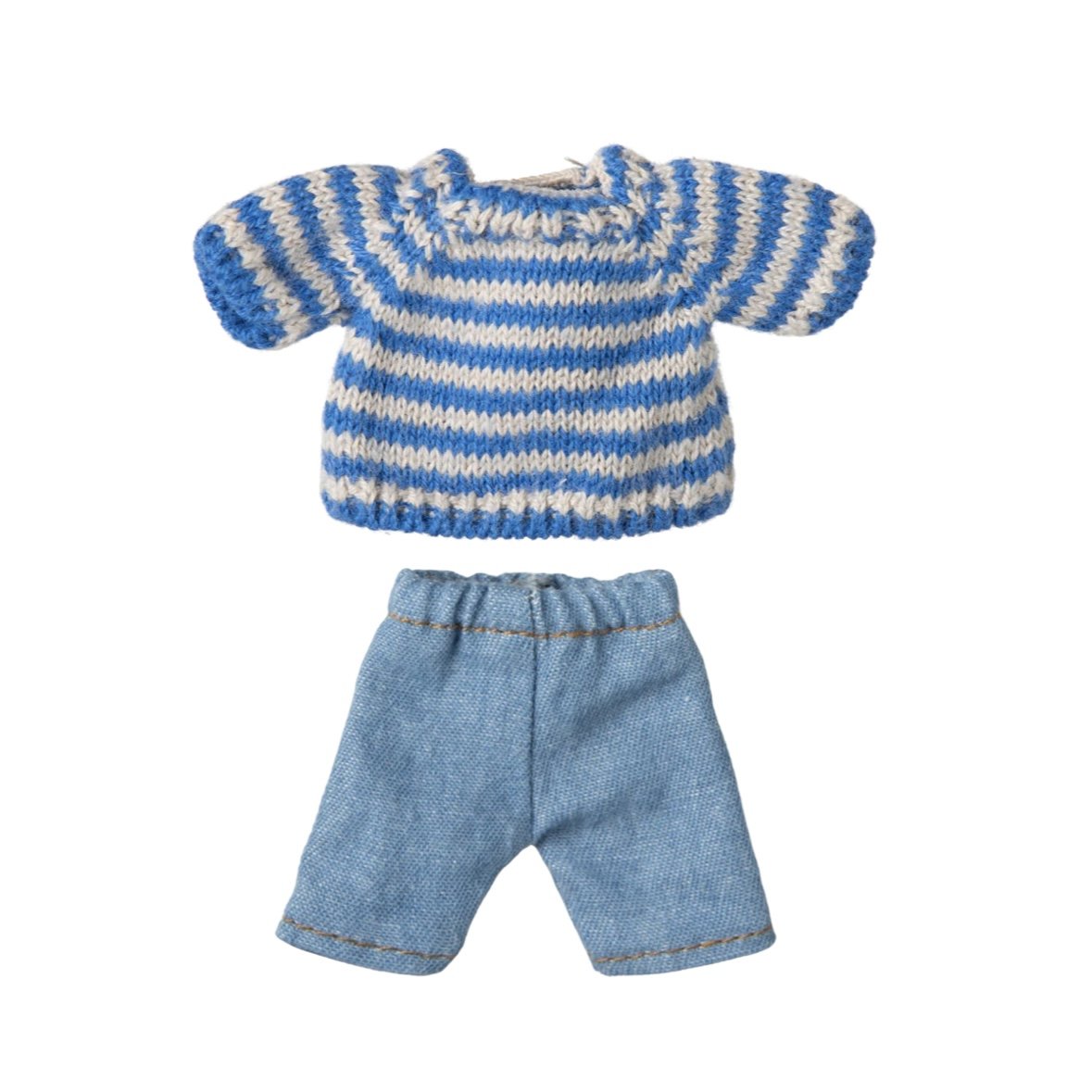 Maileg Knitted Sweater & Pants, Big Brother Mouse