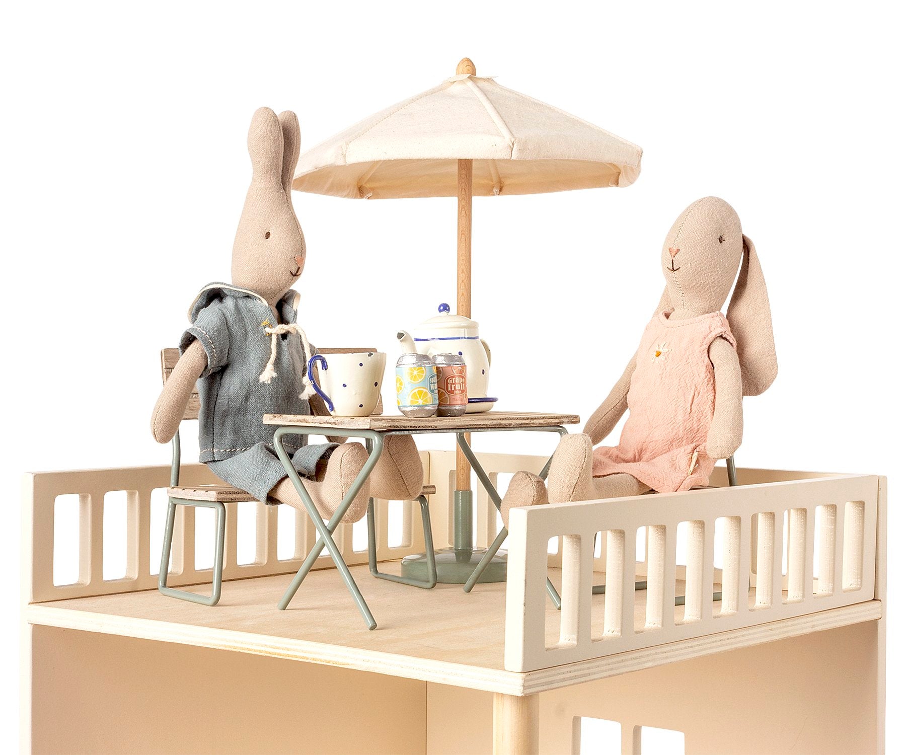 Maileg Miniature Garden Set - Table with Chair & Bench