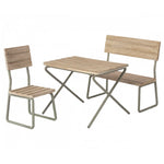 Maileg Miniature Garden Set - Table with Chair & Bench