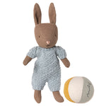 Maileg Rabbit Set Micro Brown and Blue