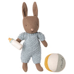 Maileg Rabbit Set Micro Brown and Blue