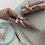 Maileg Gift Wrap Blossom Red Two wrapped gifts