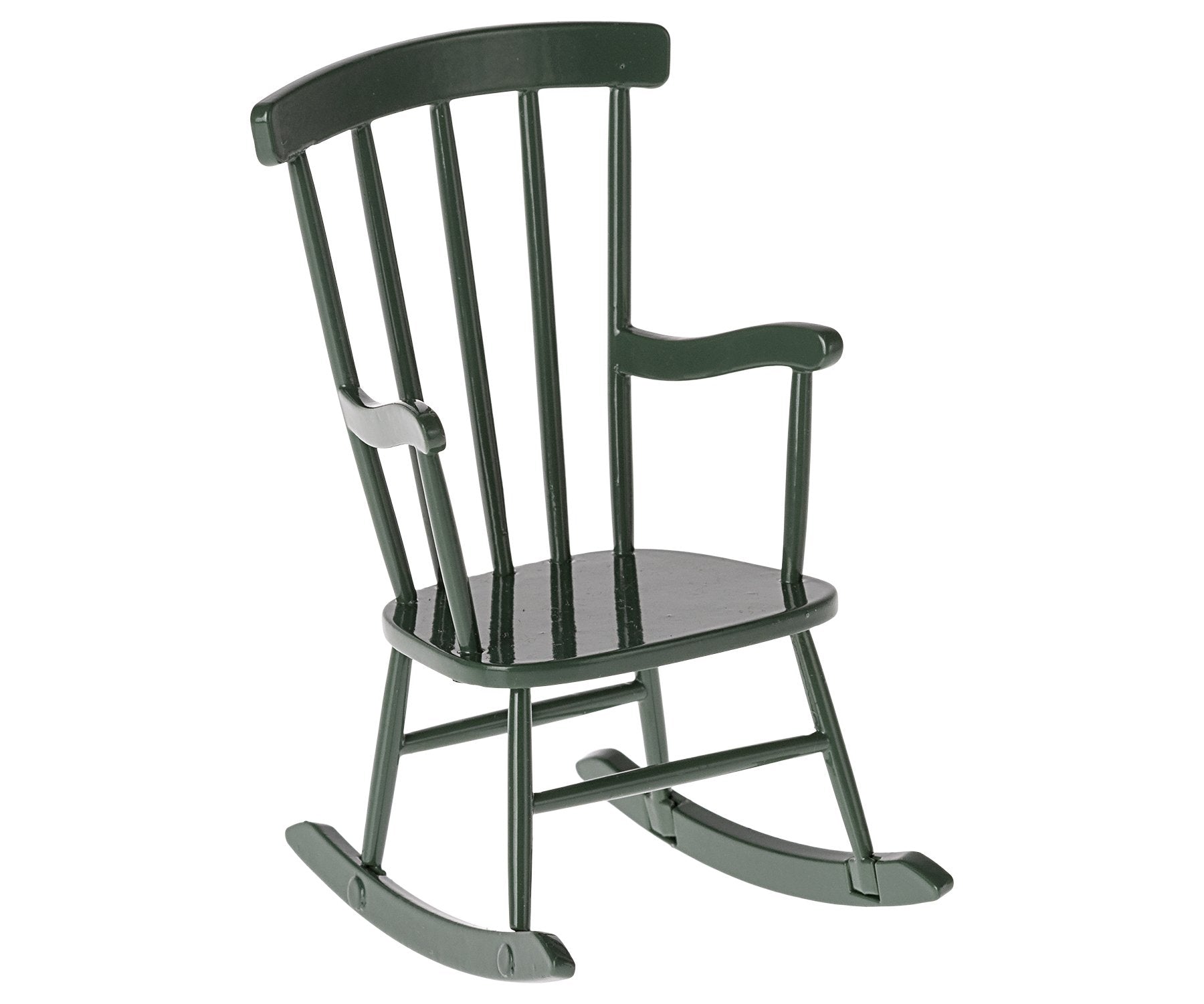 Maileg Rocking Chair, Mouse - Dark Green