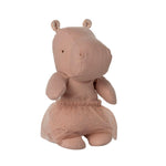 Maileg Safari Friends, Hippo with Skirt, Small - Soft Rose *Due April*