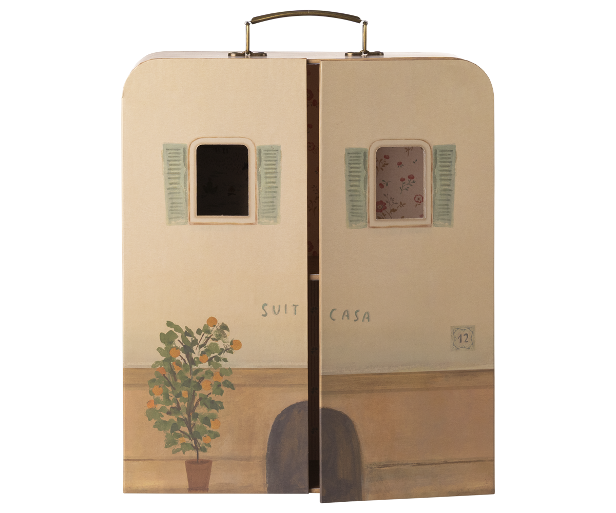 Maileg SuitCasa Little Sister and Brother Mouse