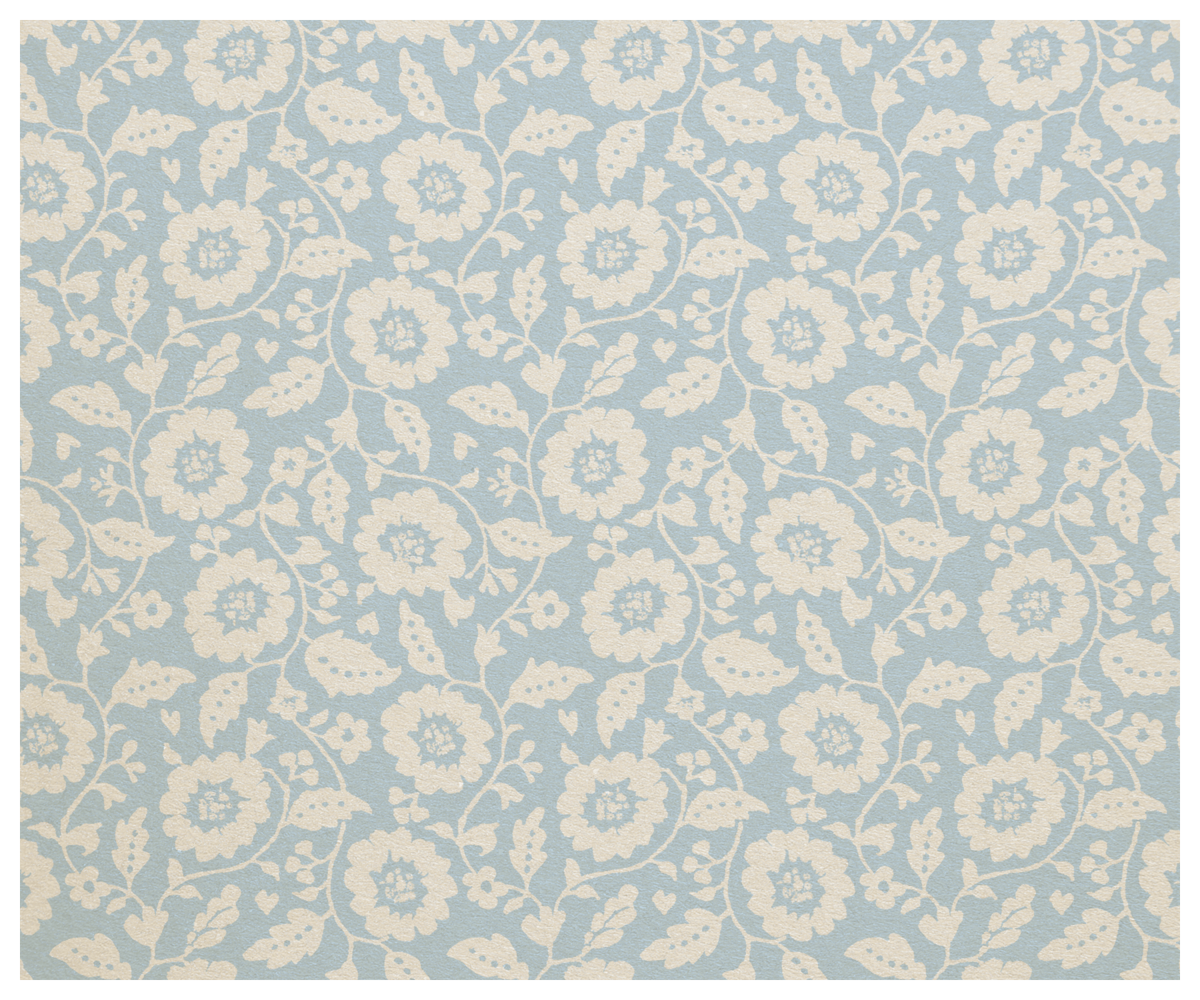 Maileg Tissue Paper, Flowers Blue