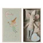 Maileg Tooth Fairy Mouse, Little Brother in Matchbox