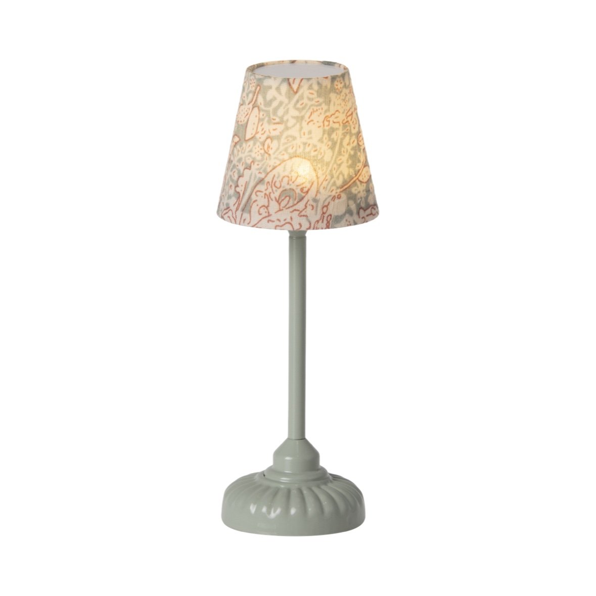 Maileg Vintage Floor Lamp, Mouse - Mint
