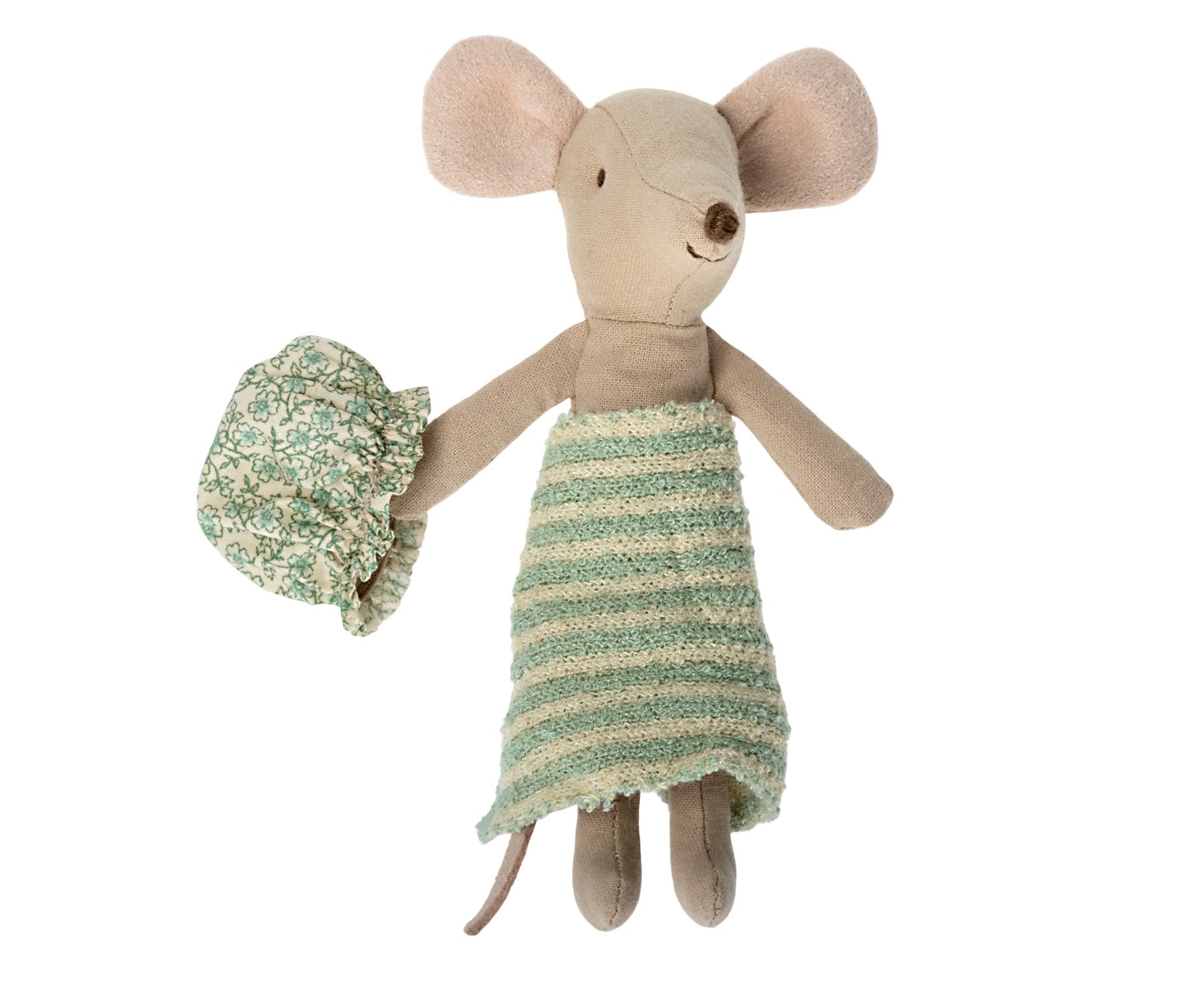 Maileg Wellness Mouse, Big Sister - Mint