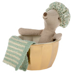 Maileg Wellness Mouse, Big Sister - Mint