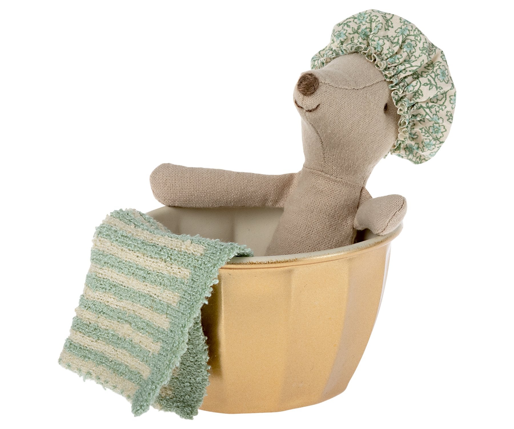 Maileg Wellness Mouse, Big Sister - Mint