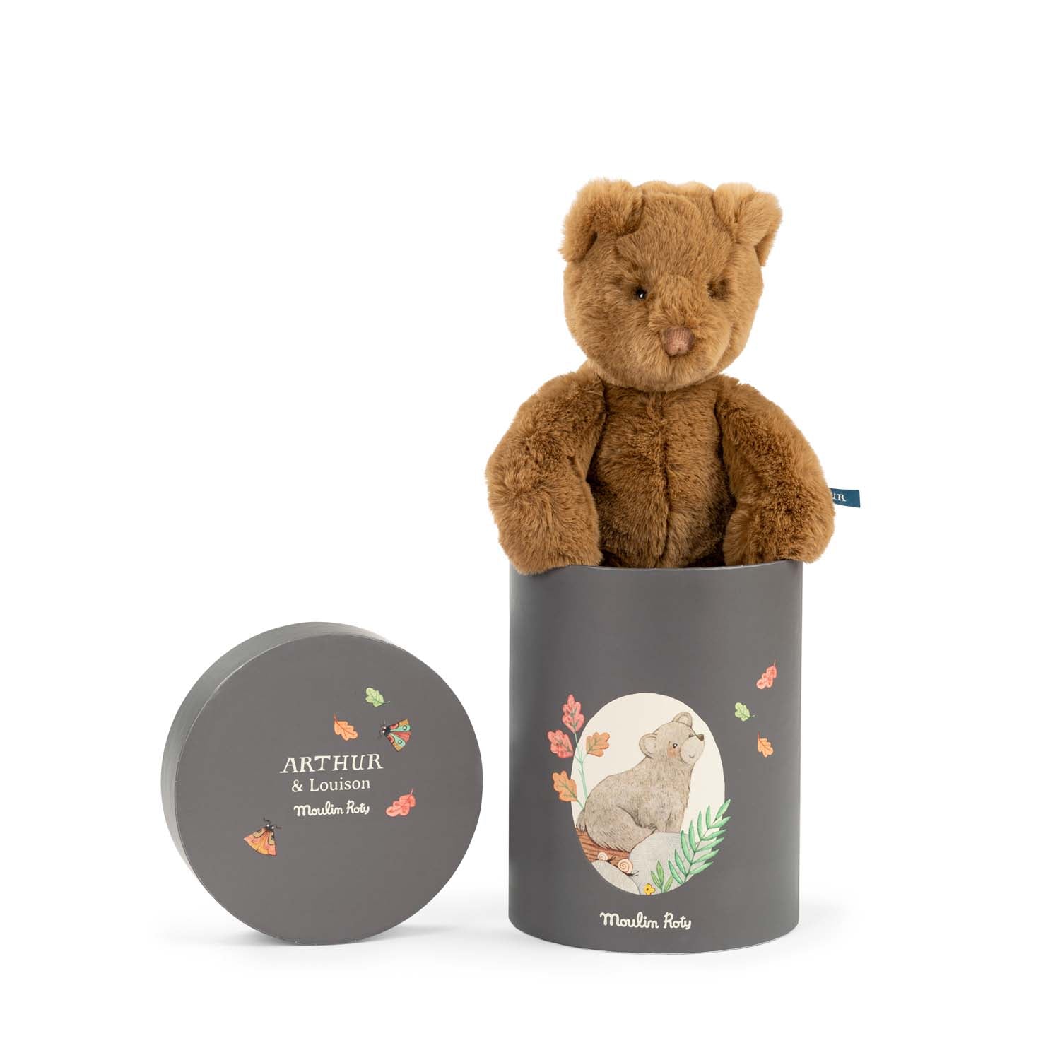 Moulin Roty Arthur Bear in a Box Arthur Louison