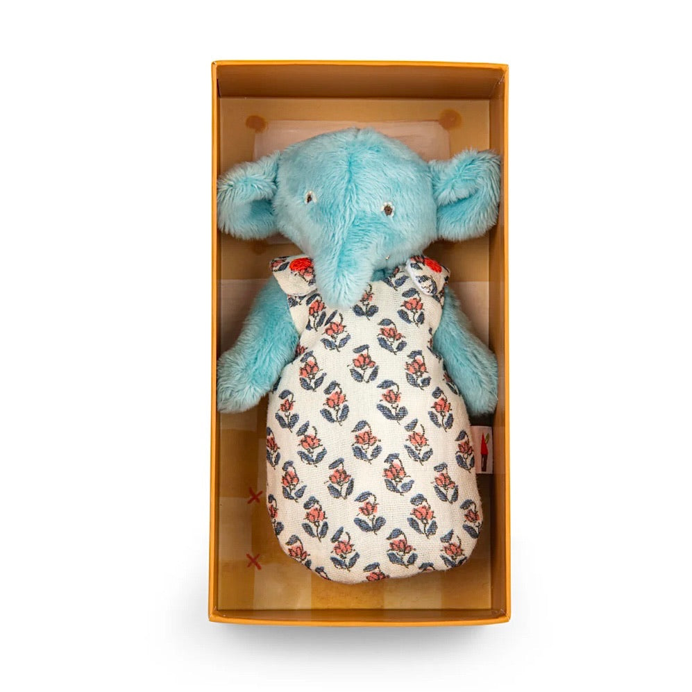 Moulin Roty Baby Pablo the Elephant Les Minouchkas in box
