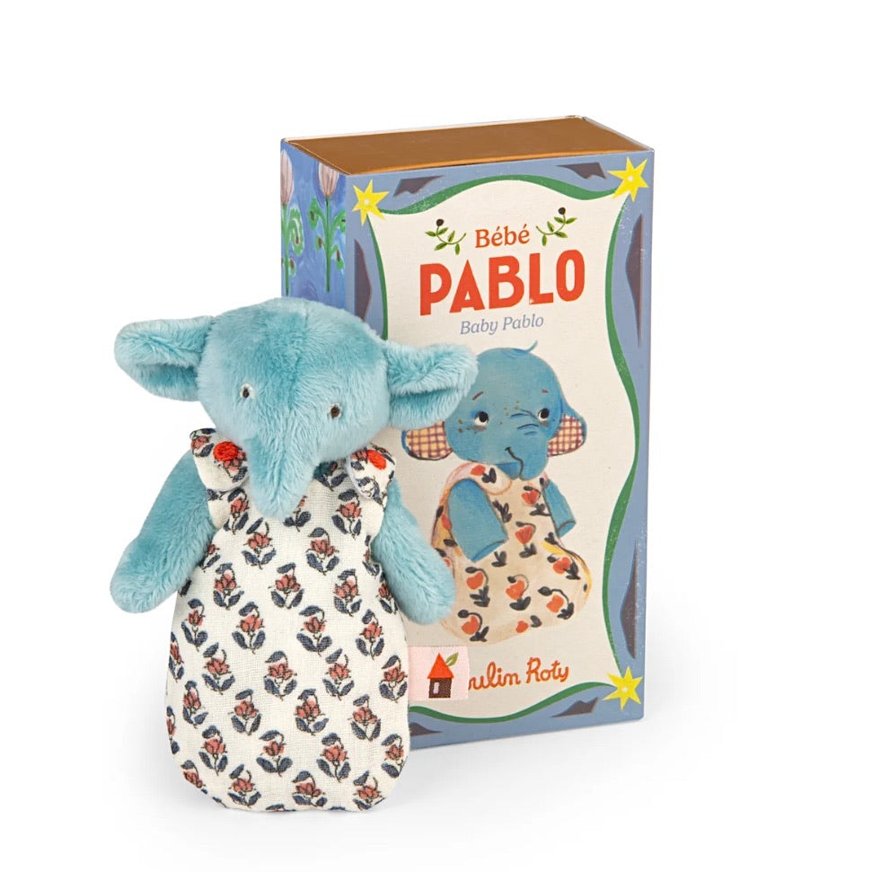 Moulin Roty Baby Pablo the Elephant Les Minouchkas