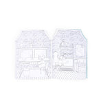 Moulin Roty Colouring Book Stickers La Petite Ecole de Danse